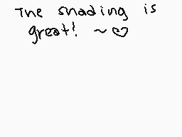 Drawn comment by SOPHIA
"The shading is great! ~"