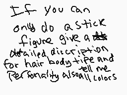 Drawn comment by Moonwing