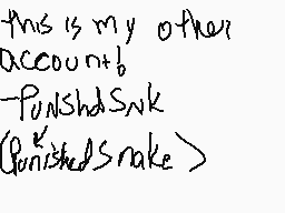 Drawn comment by Snake