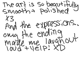 Drawn comment by ★zINK