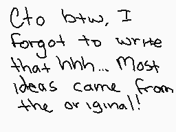 Drawn comment by Rileiou