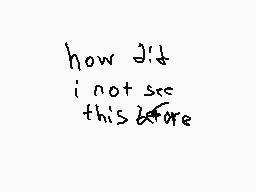 Drawn comment by Robz805😃❗