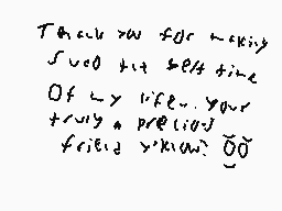 Drawn comment by codmaster1
"Thank you for making such a great teacher of my life... your truly a precious friend xoxo"