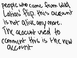 Drawn comment by ButterButt