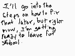 Drawn comment by Arstotzka