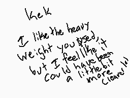 Drawn comment by RedDawn79