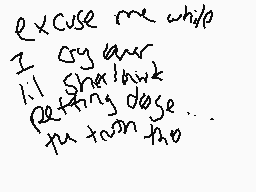 Drawn comment by Ave