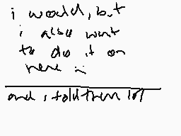 Drawn comment by xoavry