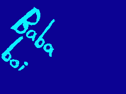 Drawn comment by carlos2
"Baba booij"