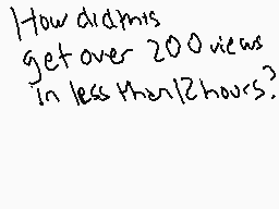 Drawn comment by Kêithkash★
"How do I get over 200 views in less than 12 hours?"