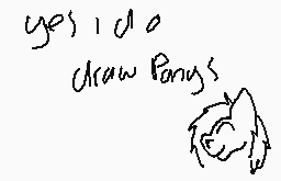 Drawn comment by Lol pony