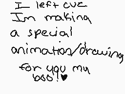 Drawn comment by WarrorGirl