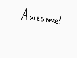 Drawn comment by Verre M.