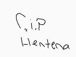 Drawn comment by sans06
"C.i.P Hlentena"