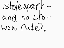 Drawn comment by SilverClaw