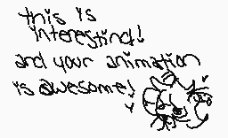 Drawn comment by plushie