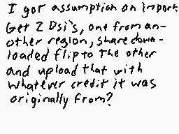 Drawn comment by MwWill