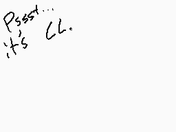 Drawn comment by Pressure
"Pssst it's CL."