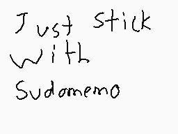 Drawn comment by logan