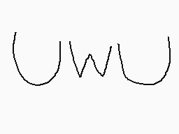 Drawn comment by ♥Skyla♥
"u w"