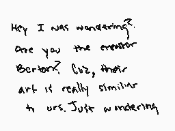 Drawn comment by ( ° く ° )