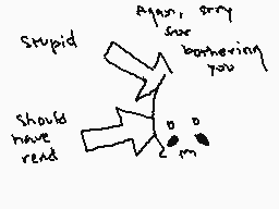 Drawn comment by ( ° く ° )