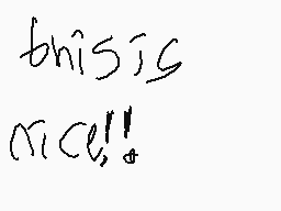Drawn comment by Tòねさとひイíだ♥
"this is nice!!"