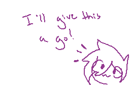 Drawn comment by ☆HaloStar☆
"I'll give this a go!"