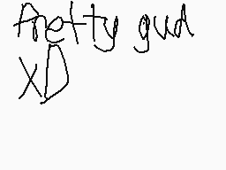 Drawn comment by DC
"pretty good XD"