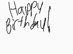 Drawn comment by BeanSprout
"Happy Birthday!"