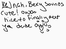 Drawn comment by ☁ßurai☁