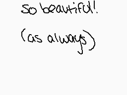 Drawn comment by MusicAngel