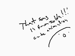 Drawn comment by scarecrow