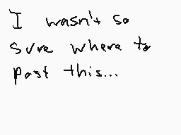 Drawn comment by Frostwind