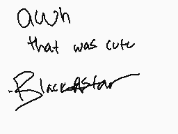 Drawn comment by Black★Star