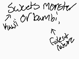 Drawn comment by magí★