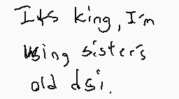 Drawn comment by King2.0
