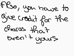 Drawn comment by ~♥KADZ♥~