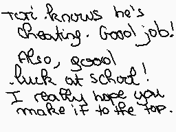 Drawn comment by ~♥KADZ♥~