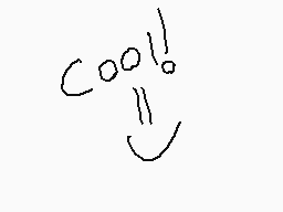 Drawn comment by MARIO 2😃
"cool!"