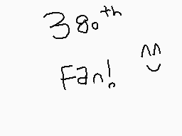 Drawn comment by MARIO 2😃
"38th Fan!"