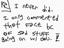 Drawn comment by MARIO 2😃