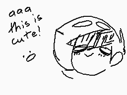 Drawn comment by waste.
"aaa this is cute!"