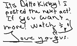Drawn comment by dittokirby