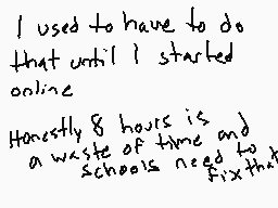 Drawn comment by MushroomTD