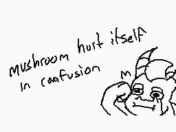 Comentario dibujado por MushroomTD