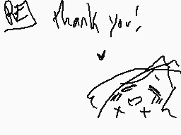 Drawn comment by FlwⓇ Kng☀
"thank you!"