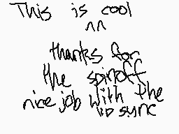 Drawn comment by skystar40