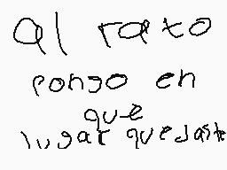 Drawn comment by Diego