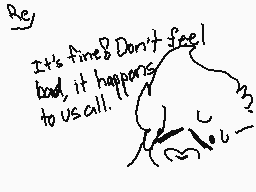 Drawn comment by ✕Paranoya✕